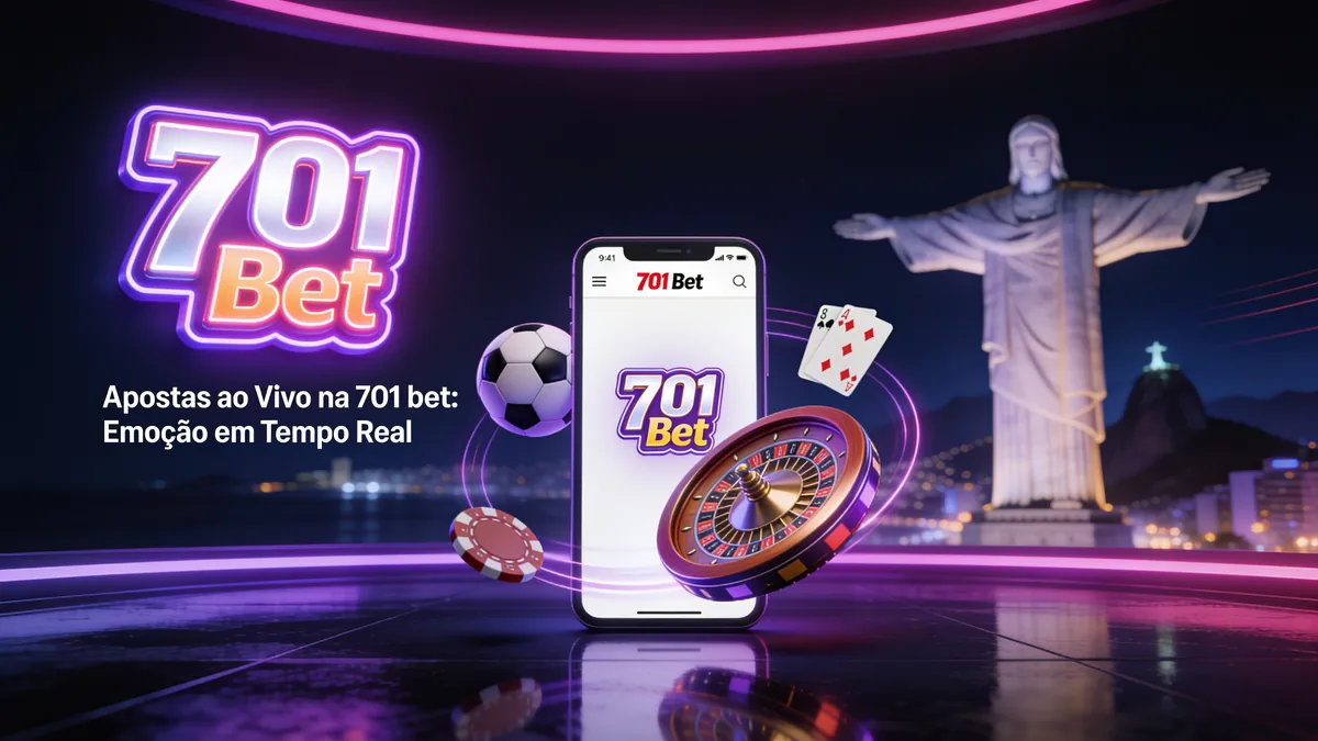 701 bet no Brasil — Apostas ao Vivo na 701 bet: Emoção em Tempo Real